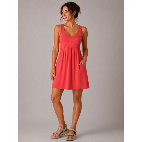 Columbia Dresses & Skirts - NWT Columbia Titanium Omni Shade UPF 50 Coral Tank Dress Small Travel Outdoor
